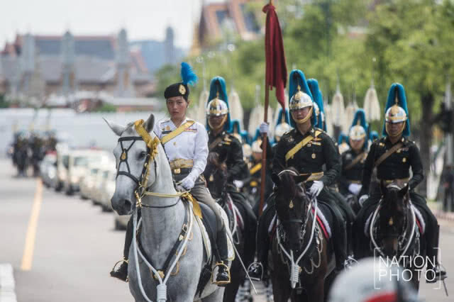 ซ้อมริ้วขบวนพระบรมราชอิสริยยศ พระบรมศพ ในหลวง ร.๙