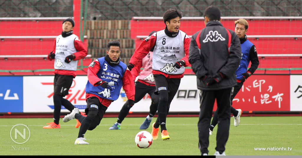 เฮดโค้ชซัปโปโร ติวเข้ม ชนาธิป จบสกอร์ในกรอบเขตโทษ