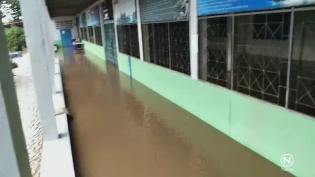 รอบที่ 10! ฝนตกหนัก น้ำป่าท่วมร.ร.บ้านน้ำปาด