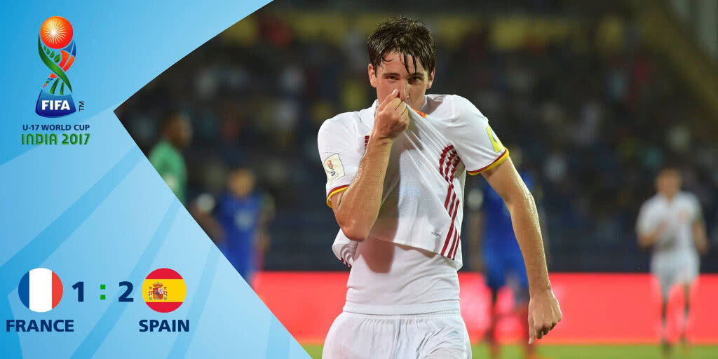 สเปนเฉือนฝรั่งเศส 2-1 ศึกบอลโลกยู-17 สเปนเฉือนฝรั่งเศส 2-1 ศึกบอลโลกยู-17