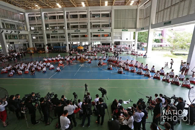 กรมศิลป์จัดซ้อมโขนหน้าพระที่นั่งทรงธรรม พระราชพิธีถวายพระเพลิงฯ ร.9