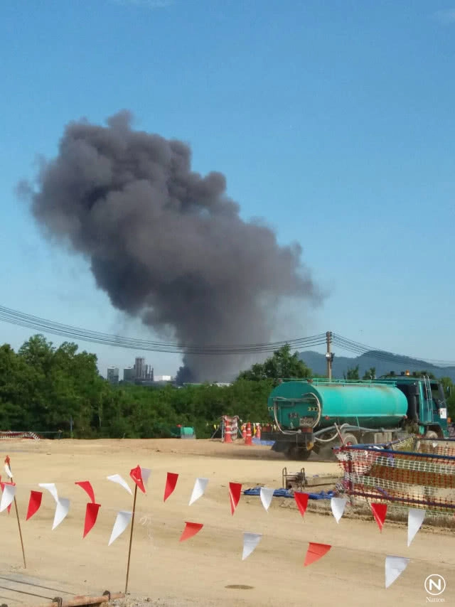 เพลิงไหม้! นิคมฯ เอเชีย จ.ระยอง