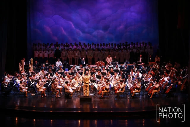 (ภาพชุด)ซ้อมใหญ่ "บัลเลต์ มโนราห์" งานพระราชพิธีถวายพระเพลิงพระบรมศพ ร.9