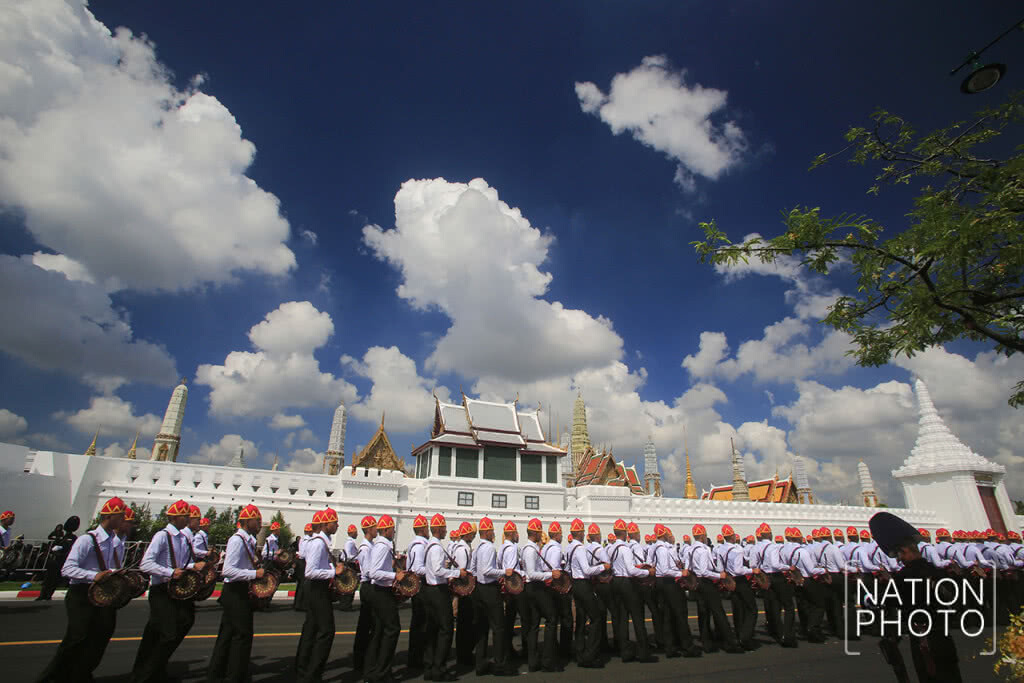 (ภาพชุด) ซ้อมริ้วขบวนพระบรมราชอิสริยยศ (ภาพชุด) ซ้อมริ้วขบวนพระบรมราชอิสริยยศ