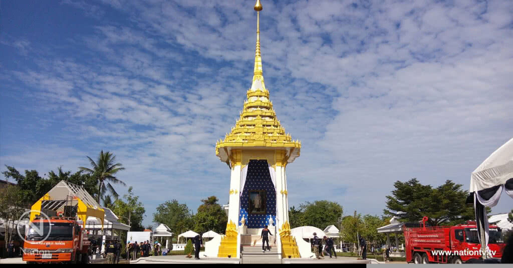 พระเมรุมาศจำลอง ทุกอำเภอของสุราษฎร์ธานี เสร็จแล้ว 100 % พระเมรุมาศจำลอง ทุกอำเภอของสุราษฎร์ธานี เสร็จแล้ว 100 %