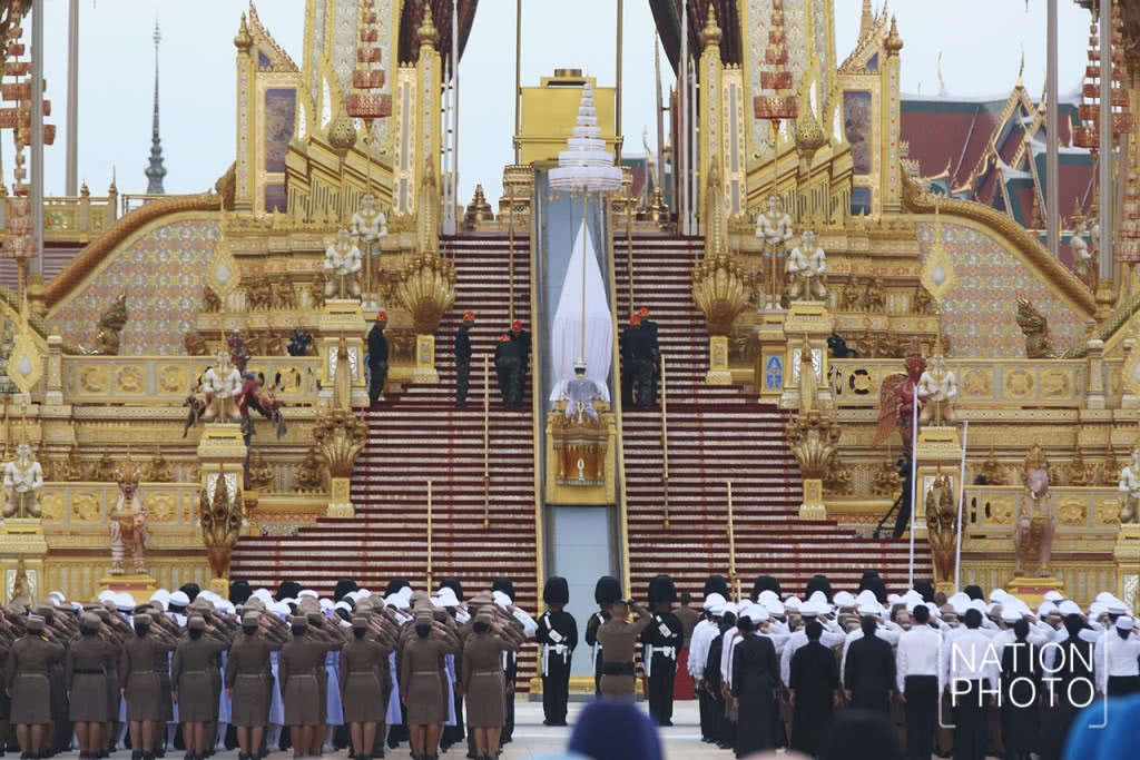 ซ้อมใหญ่เสมือนจริงครั้งสุดท้าย ริ้วขบวนพระบรมราชอิสริยยศเคลื่อนพระบรมศพ รัชกาลที่ 9