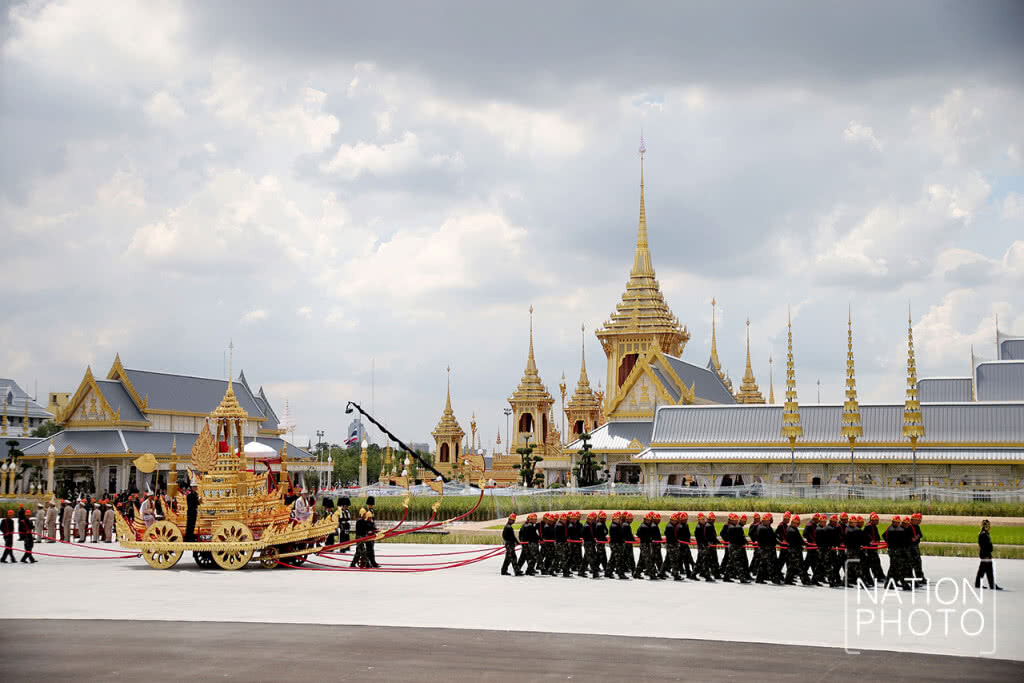 ซ้อมใหญ่เสมือนจริงครั้งสุดท้าย ริ้วขบวนพระบรมราชอิสริยยศเคลื่อนพระบรมศพ รัชกาลที่ 9 ซ้อมใหญ่เสมือนจริงครั้งสุดท้าย ริ้วขบวนพระบรมราชอิสริยยศเคลื่อนพระบรมศพ รัชกาลที่ 9