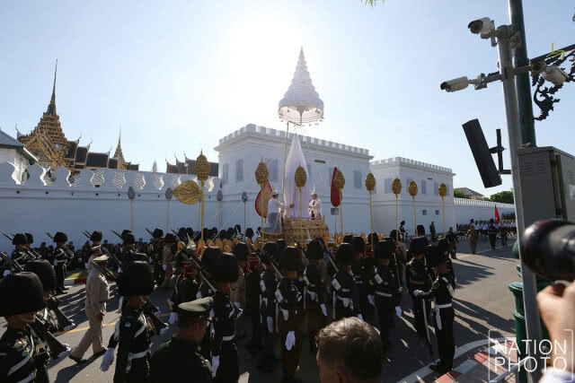 สมเด็จพระเทพฯ ทรงร่วมซ้อมใหญ่เสมือนจริงครั้งสุดท้ายริ้วขบวนพระบรมราชอิสริยยศเคลื่อนพระบรมศพ