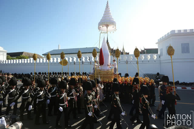 สมเด็จพระเทพฯ ทรงร่วมซ้อมใหญ่เสมือนจริงครั้งสุดท้ายริ้วขบวนพระบรมราชอิสริยยศเคลื่อนพระบรมศพ
