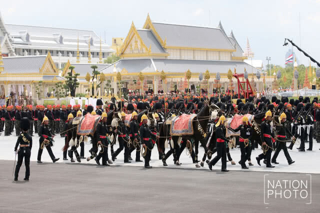 ซ้อมใหญ่เสมือนจริงครั้งสุดท้าย ริ้วขบวนพระบรมราชอิสริยยศเคลื่อนพระบรมศพ รัชกาลที่ 9
