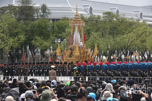 ซ้อมใหญ่เสมือนจริงครั้งสุดท้าย ริ้วขบวนพระบรมราชอิสริยยศเคลื่อนพระบรมศพ รัชกาลที่ 9