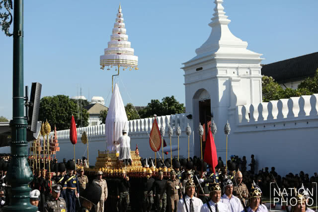 สมเด็จพระเทพฯ ทรงร่วมซ้อมใหญ่เสมือนจริงครั้งสุดท้ายริ้วขบวนพระบรมราชอิสริยยศเคลื่อนพระบรมศพ