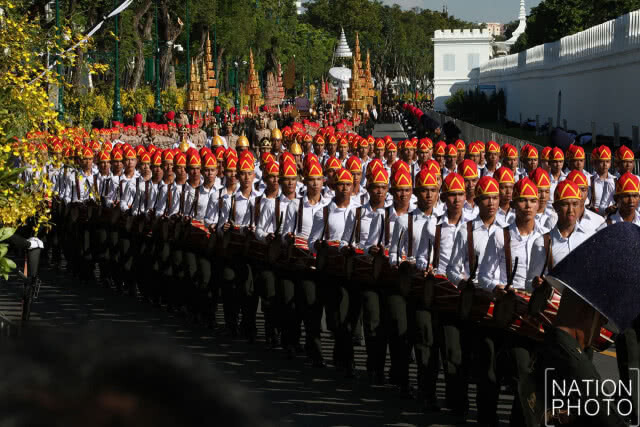 สมเด็จพระเทพฯ ทรงร่วมซ้อมในริ้วขบวนพระบรมราชอิสริยยศฯ