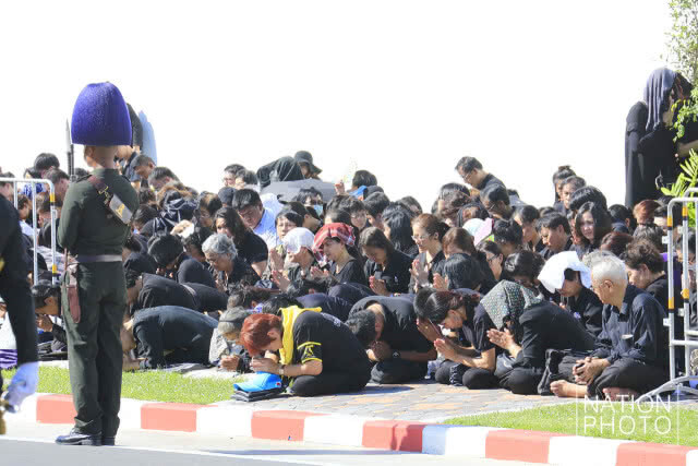 (ภาพชุด) ซ้อมริ้วขบวนพระบรมราชอิสริยยศ