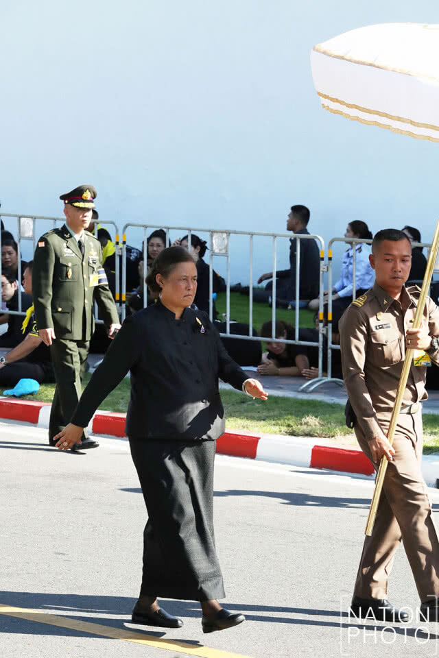 สมเด็จพระเทพฯ ทรงร่วมซ้อมในริ้วขบวนพระบรมราชอิสริยยศฯ