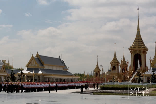 สมเด็จพระเทพฯ ทรงร่วมซ้อมใหญ่เสมือนจริงริ้วขบวนพระบรมราชอิสริยยศเคลื่อนพระบรมศพ ร.9 ริ้วขบวนที่ 4