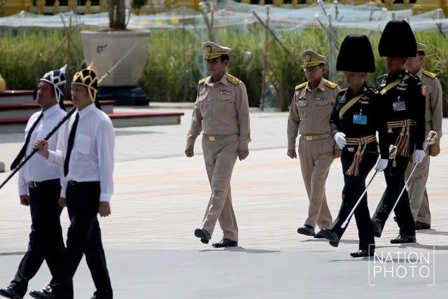 สมเด็จพระเทพฯ ทรงร่วมซ้อมใหญ่เสมือนจริงริ้วขบวนพระบรมราชอิสริยยศเคลื่อนพระบรมศพ ร.9 ริ้วขบวนที่ 4