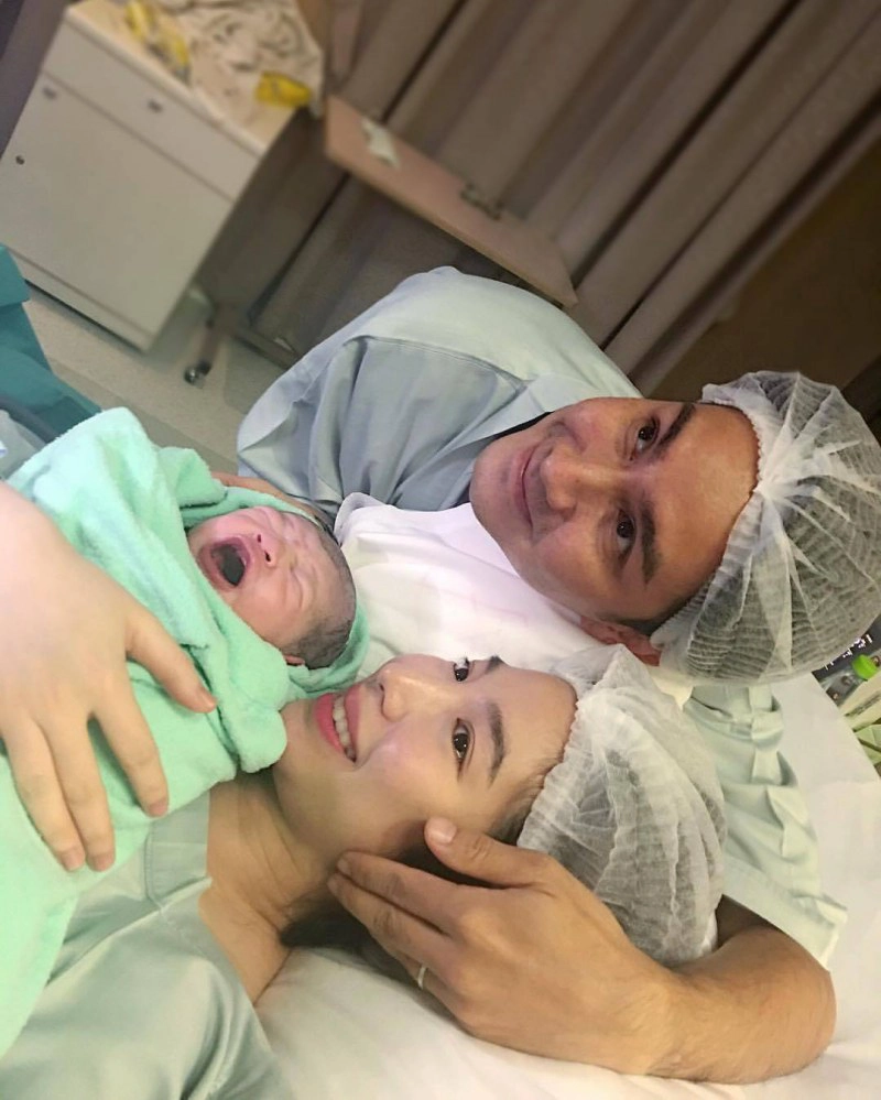 คลอดแล้ว! "น้องดิน" ลูกชาย "กัปตัน - เอ้ก"