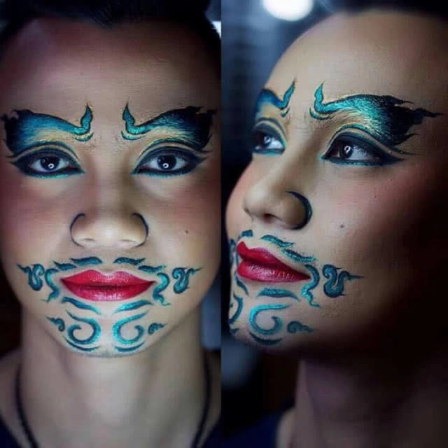 "ศิษย์เอ็มทีไอ" ร่วมใจแต่งหน้าโขนหน้าพระเมรุมาศ รัชกาลที่ ๙