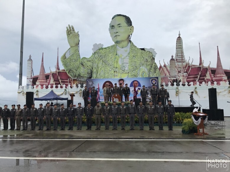 รอง ผบ.ตร.ปล่อยแถวกวาดล้างอาชญากรรมชลบุรี