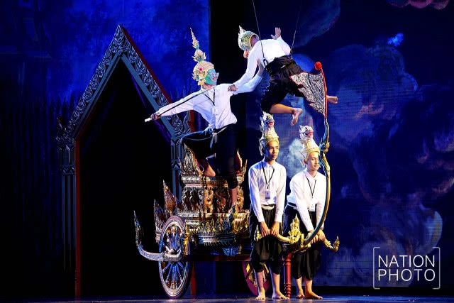 (ภาพชุด)"โขนพระราชทาน"