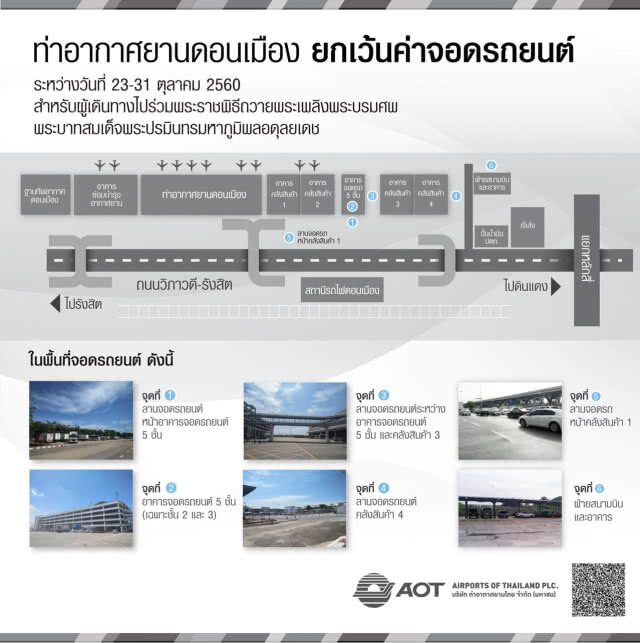 บริการขนส่งสาธารณะ
สำหรับประชาชนฟรี
ช่วงพระราชพิธีถวายพระเพลิงพระบรมศพ