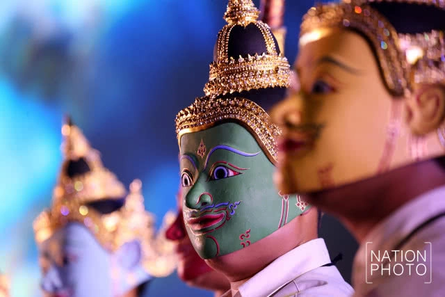 (ภาพชุด)"โขนพระราชทาน"