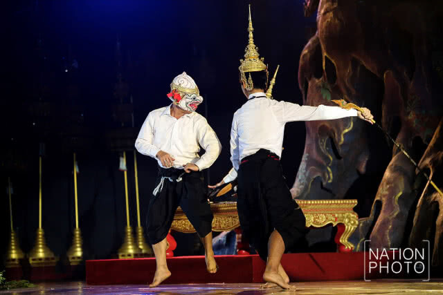ซ้อมใหญ่...การแสดงโขนพระราชทาน