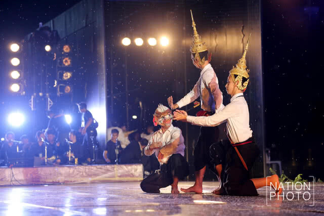 ซ้อมใหญ่...การแสดงโขนพระราชทาน