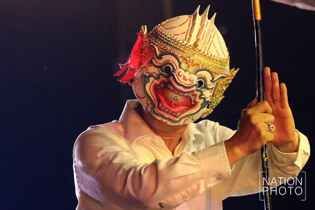 ซ้อมใหญ่...การแสดงโขนพระราชทาน