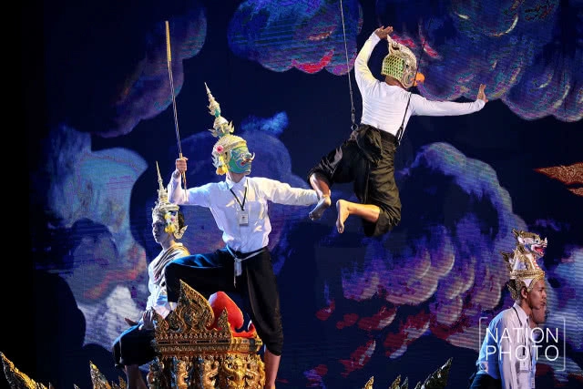 (ภาพชุด)"โขนพระราชทาน"