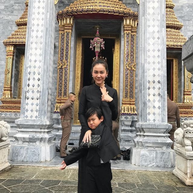 "นาเดีย" ภูมิใจได้ปลูกฝังลูกชาย ให้รักในหลวง รัชกาลที่ 9
