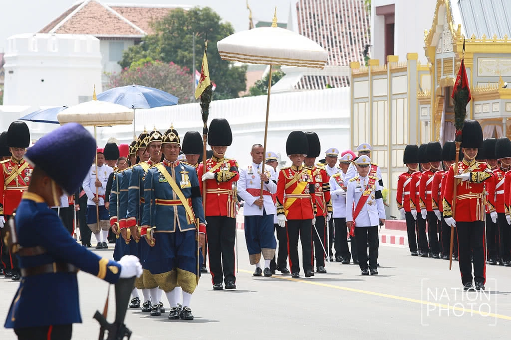 (ภาพชุด) ริ้วขบวนพระบรมราชอิสริยยศ พระราชพิธีถวายพระเพลิงพระบรมศพ