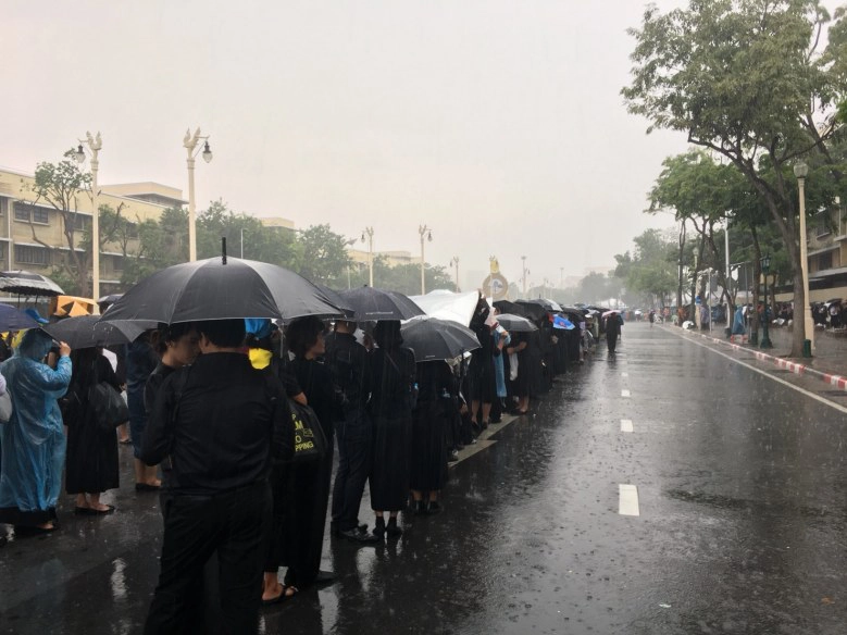 ฝนตกหนักรอบเกาะรัตนโกสินทร์