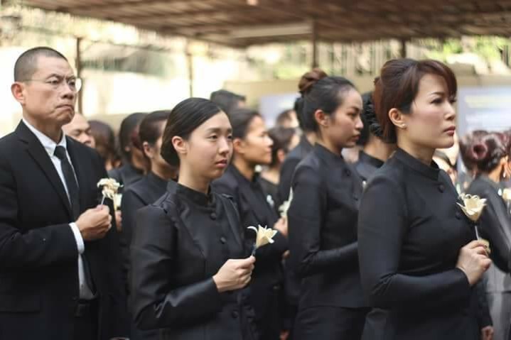 ชาวไทยในอียิปต์ร่วมใจส่งพ่อสู่สวรรค์