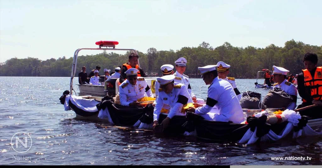 ชาวสระแก้วร่วมพิธีวางดอกไม้จันทน์เกือบ 1.68 แสนคน ดำเนินการลอยอังคารทั่วจังหวัด