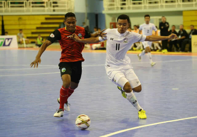 "ช้างศึกโต๊ะเล็ก" ถลุง"ติมอร์" 17-2 ลิ่วตัดเลือกศึกชิงแชมป์อาเซียน