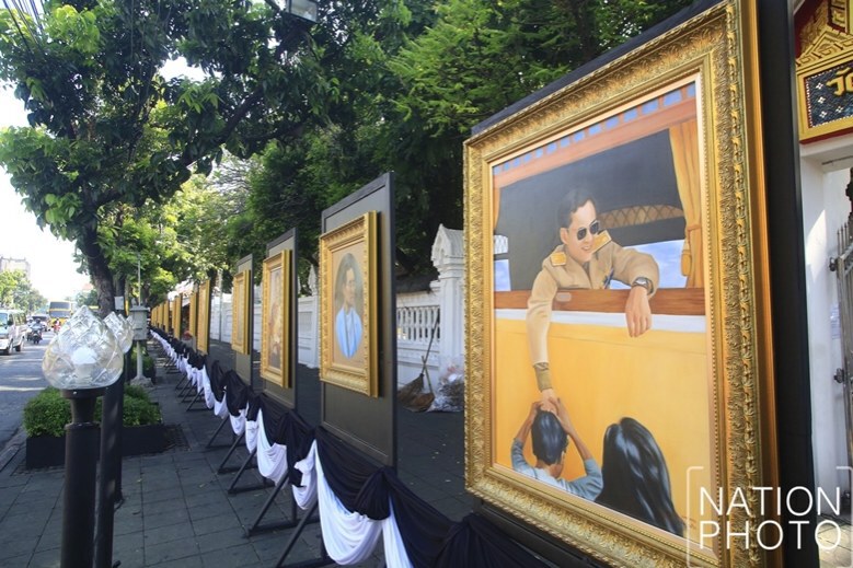 ภาพประวัติศาสตร์ พระบรมสาทิสลักษณ์ในหลวง ร.9 (ภาพชุด)