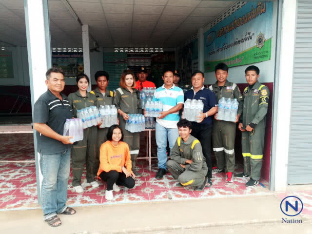 อาสา NP RIDER จ.ชลบุรี
ปันน้ำใจบรรเทาภัยน้ำท่วม ครอบครัวนักเรียนในอำเภอโนนสัง