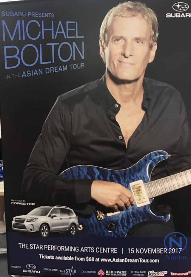 Michael Bolton เตรียมบินส่งความหวานจัดเต็มทัวร์คอนเสิร์ตที่ไทย 11 พ.ย.60