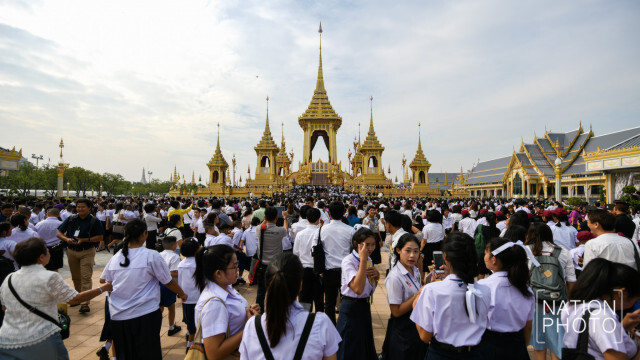 เตรียมความพร้อม เปิดชมพระเมรุมาศ