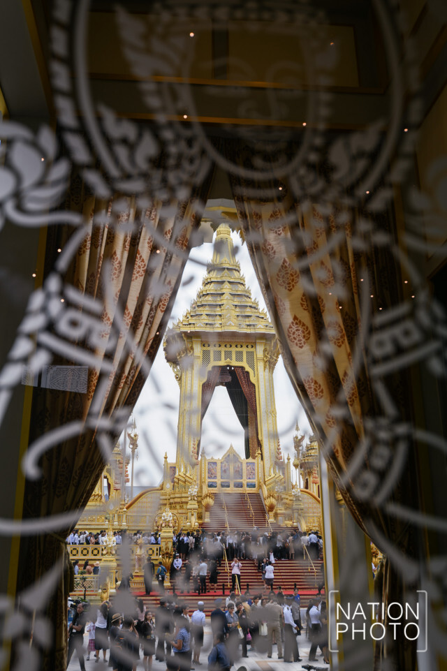 เตรียมความพร้อม เปิดชมพระเมรุมาศ