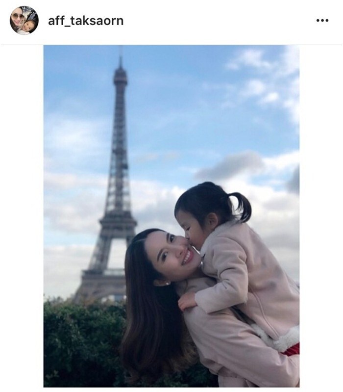 "แอฟ" โพสต์ครั้งแรก! หลังข่าวลือหย่า "สงกรานต์"