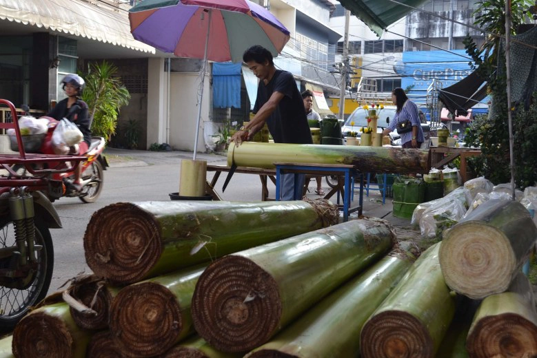 พิษน้ำท่วม!! "ต้นกล้วย-ใบตอง"ปรับราคาขึ้น