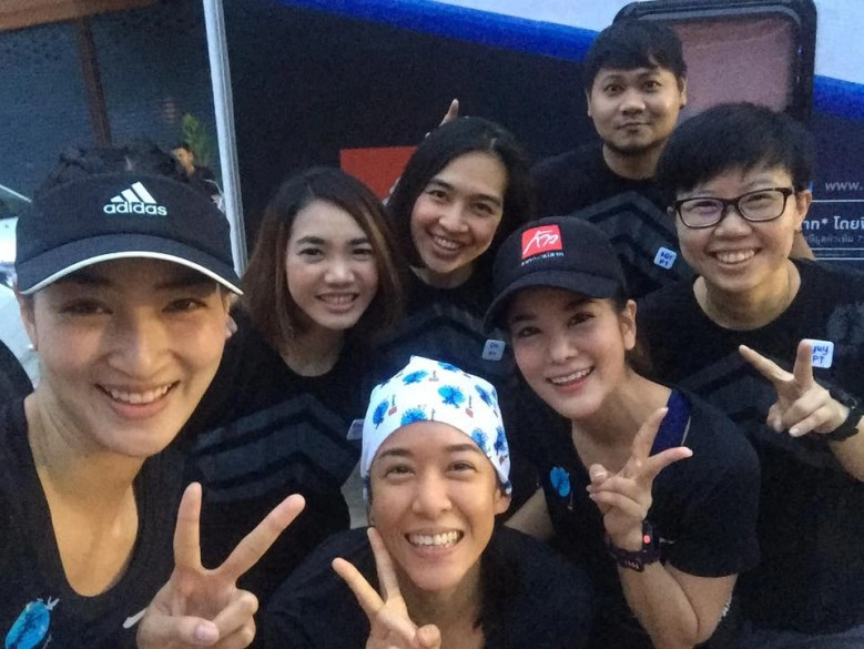 "หมอเมย์" นักวิ่งคู่กาย ดูแล ตูน บอดี้สแลม 