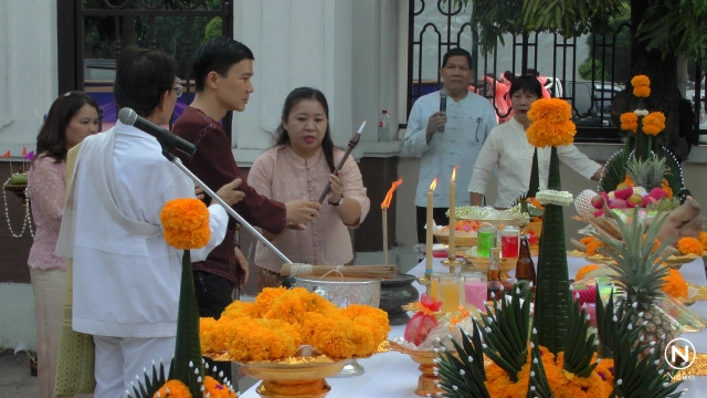 เชียงใหม่ จัดพิธีขอขมาแม่น้ำปิง เป็นสิริมงคล ก่อนลอยกระทง