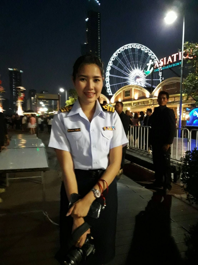 กรมเจ้าท่าปล่อยแถวเจ้าหน้าที่ปฎิบัติงานเรือตรวจการณ์และเรือรักษาการณ์ ในคืนวันลอยกระทง ประจำปี 2560