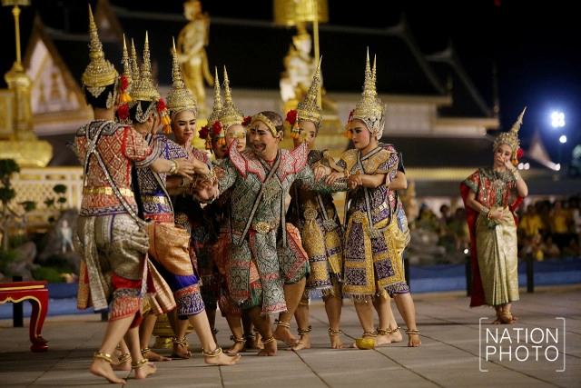 การแสดงโขนหน้าพระที่นั่งทรงธรรม เริ่มคืนนี้วันแรก