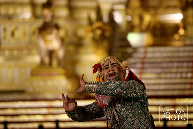 การแสดงโขนหน้าพระที่นั่งทรงธรรม เริ่มคืนนี้วันแรก