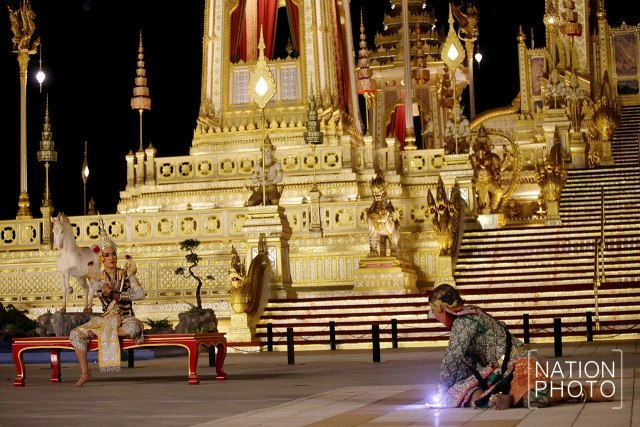 การแสดงโขนหน้าพระที่นั่งทรงธรรม เริ่มคืนนี้วันแรก